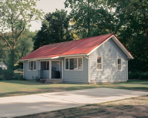 Mockup of a house 