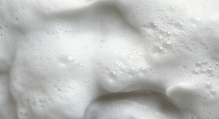 Obraz premium White Soap Bubble & Suds, Clean, Cleaning Background Foam Texture