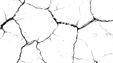 cracked concrete wall covered with gray cement texture as background, Vector grunge cracked texture style with cracked texture