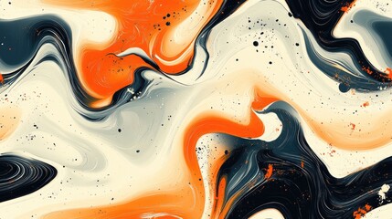 Seamless pattern featuring a captivating texture and chaotic abstract background design ideal for textile and wallpaper applications