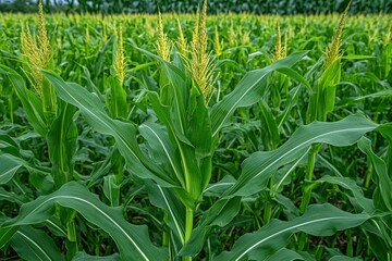 Obraz premium Greenhouse pepper field agriculture (Turkey - Antalya). Beautiful simple AI generated image