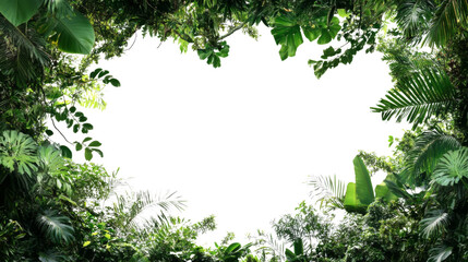 Rainforest transparent background