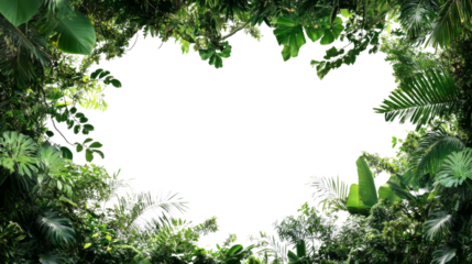 Rainforest transparent background