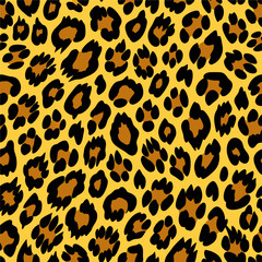 seamles texture animal print and animal vector
