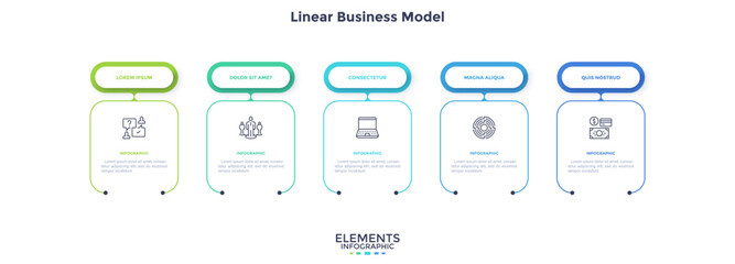 Modern Infographic Vector Template