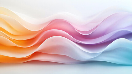 Obraz premium Abstract background Abstract wave pattern filled with spectrum colors, creating vibrant and dynamic visual experience