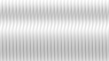 White and grey ribbed glass texture background. Soft frosted acrylic reeded wavy surface. Fluted door window close-up. The glassy background design creates a delicate, airy feel—a vector illustration. © Bochana