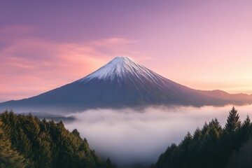 Fototapeta premium Germany, Bavaria, Garmisch-Partenkirchen, Grainau, Wetterstein mountains in autumn. Beautiful simple AI generated image