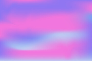 Dreamy Pink and Purple Blurred Holographic Gradien