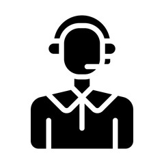Customer Service solid icon