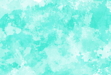 背景素材_水彩テクスチャ_水色