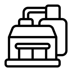 Industry Line Icon