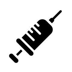 Injection solid icon