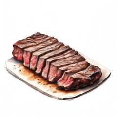 the AI Image Generator, juicy venison steak showcased