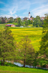 Catholic church near Augsburg