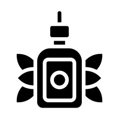 Obraz premium Essential Oil solid icon