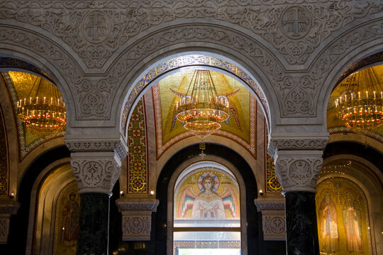 The Tempe of Saint Sava in the city of Belgrade