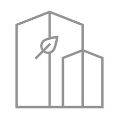 Green Building Icon Design