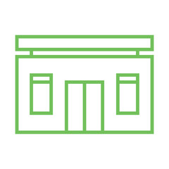 Facade Design Icon Design