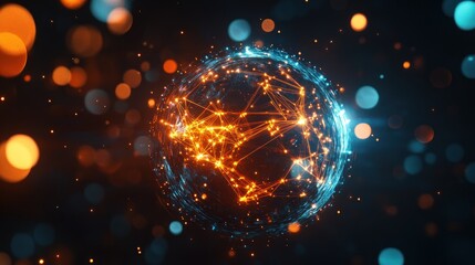 Abstract Glow Sphere