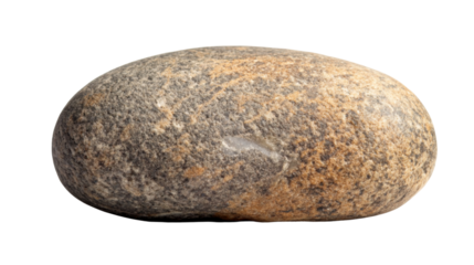 Round river stone transparent background