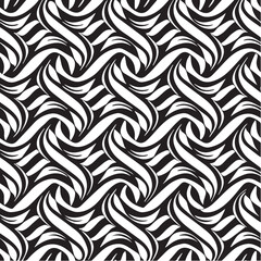 black and white seamless pattern