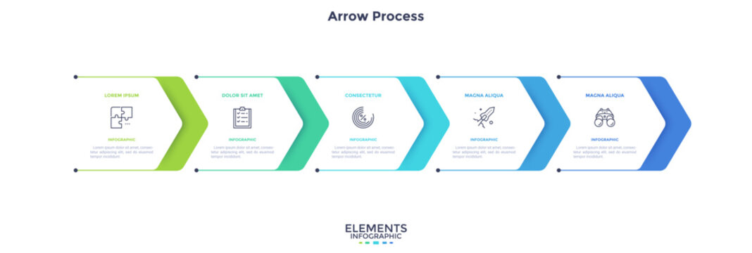 Modern Infographic Vector Template