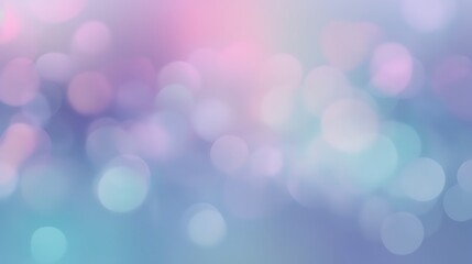 Fototapeta premium Abstract Pastel Bokeh Background With Soft Blurred Lights
