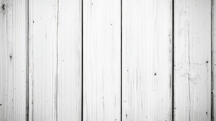 Naklejka premium Textured White Wooden Planks Background with Natural Grain Patterns Ideal for Rustic Design and Minimalistic Aesthetic in Various Creative Projects