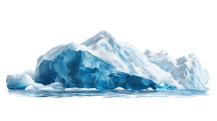 Obraz premium Santa ice transparent background