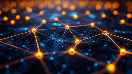 futuristic quantum computer sits at the center of a data-driven digital landscape, symbolizing advanced technology, innovation, and the convergence of AI, data, and quantum computing in the future