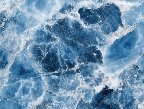 elegant blue marble abstract design with intricate patterns, evoking sophistication and luxury, ideal for upscale interior design and modern aesthetics