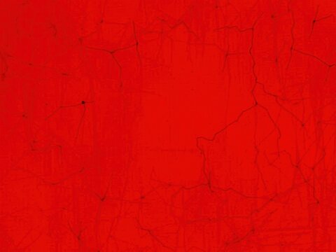 A vibrant red background with a voracious appetite for attention, red, intense, vibrant