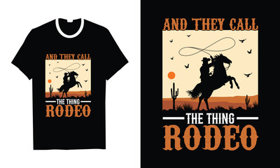 COWBOY T-SHIRT DESIGN