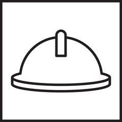 Construction Helmet Icon Design