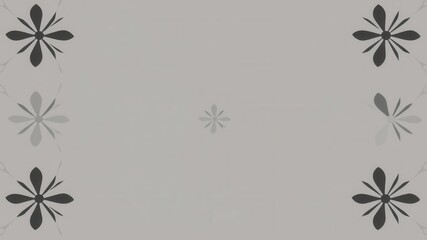 Pattern of intricate geometric shapes in various shades of grey on a textured background, elegant, neutral, style