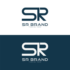 SR logo design. SR RS logo initial letter design. Alphabet letters Initials Monogram RS. SR RS logo initial letter design. Initial SR monogram logo concept