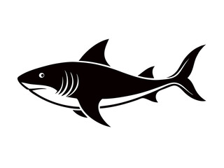 Fototapeta premium Create a cute animal line silhouette art design with a white background