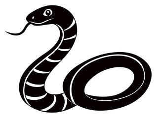 
Create a cute animal line silhouette  art design with a white background