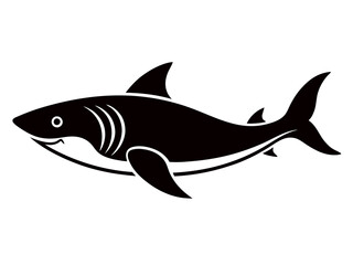 Obraz premium Create a cute animal line silhouette art design with a white background