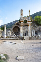 Naklejka premium Beautiful view of Ephesus, a very important archaeological site in Turkey