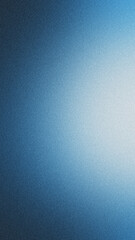 Light blue white illuminated spots on black, grainy color gradient background, noise texture effect, copy space