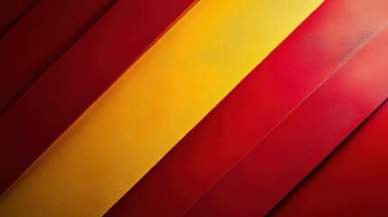 Fototapeta premium Abstract Colorful Background with Bold Red and Vibrant Yellow Stripes Creating a Dynamic and Eye-Catching Design for Modern Art and Creative Projects