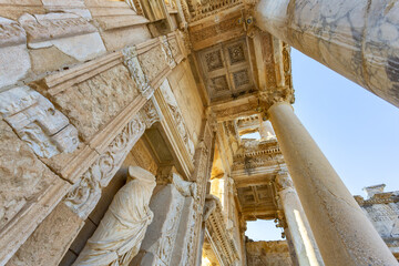 Beautiful view of Ephesus, a very important archaeological site in Turkey