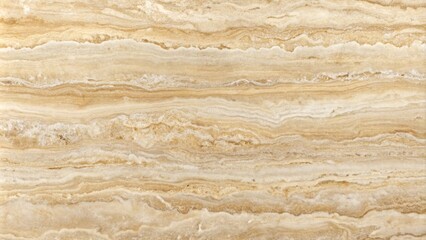 Fototapeta premium Abstract Beige Travertine Texture with Wavy Pattern, travertine, texture, abstract