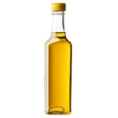 Sunflower Oil isolated on white background, close up