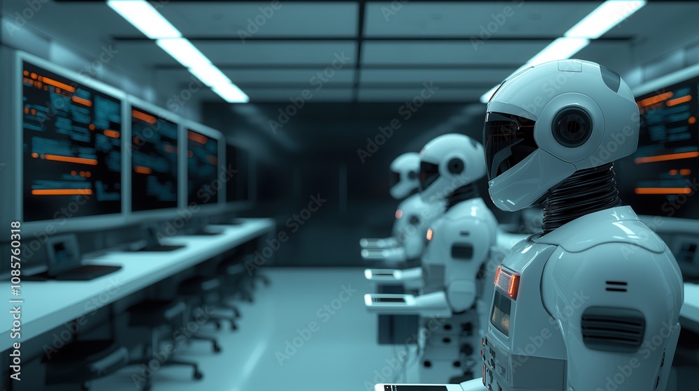 Poster future robots enhancing human resource management in technology-driven environments