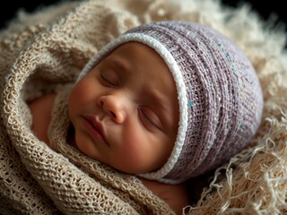  The day of World Prematurity. preterm infant at the medical facility. ai generated