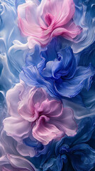 Fototapeta premium vibrant abstract design featuring smooth wavy gradients in vivid colors, creating a dynamic and energetic feel. Perfect for themes of creativity, modernity, and fluidity in digital art