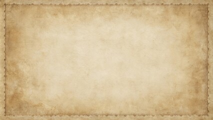 Aged Paper Texture with Irregular Edges and Subtle Staining for Vintage Designs